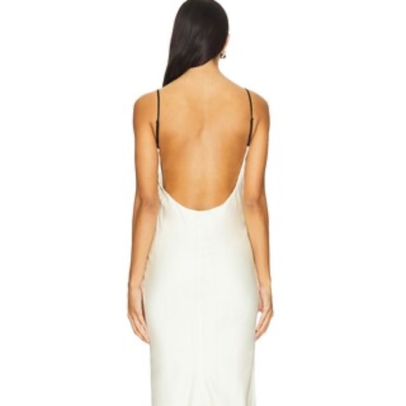 DELFI Lady Dress in Ivory & Black - Picture 3 of 12